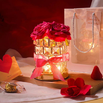 Valentine's Warm Crystal Night Light