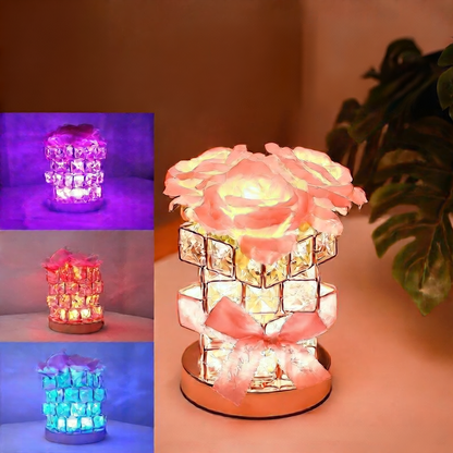 Valentine's Warm Crystal Night Light
